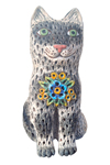 Cat with a flower